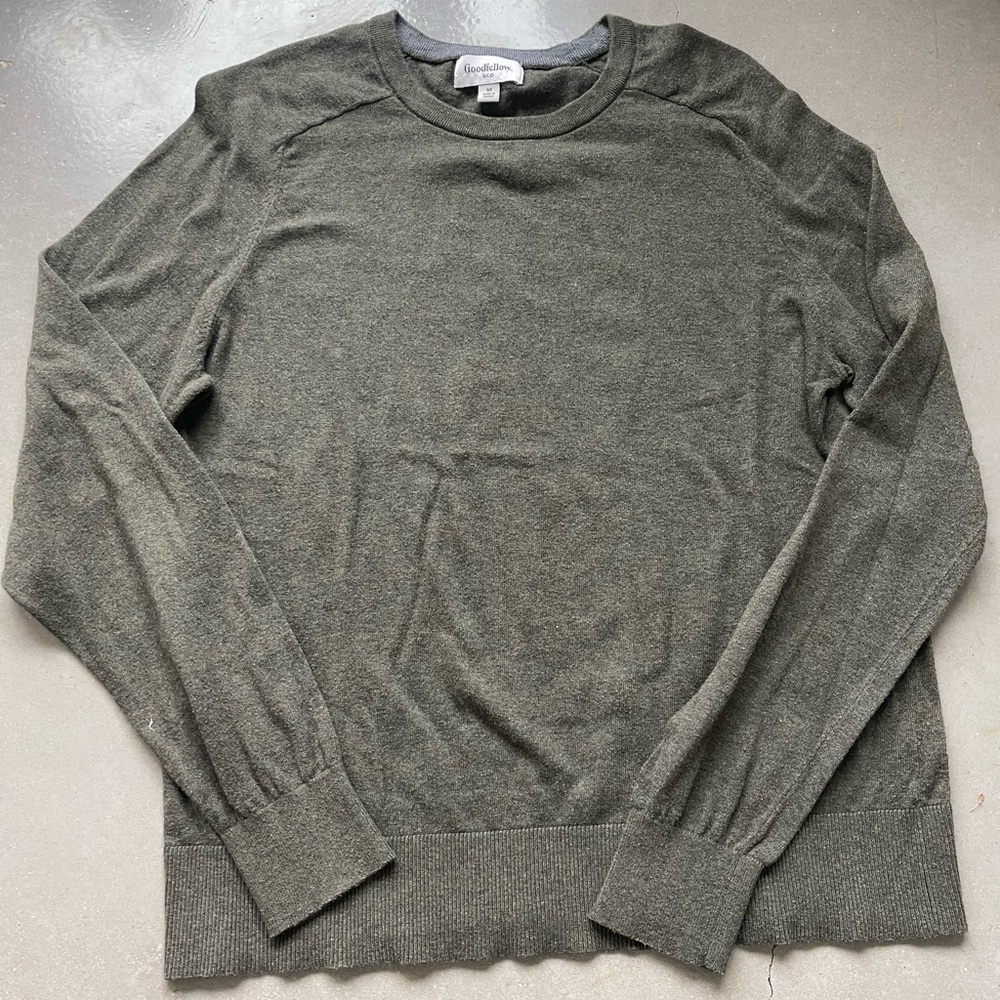 Crewneck Sweater -olive